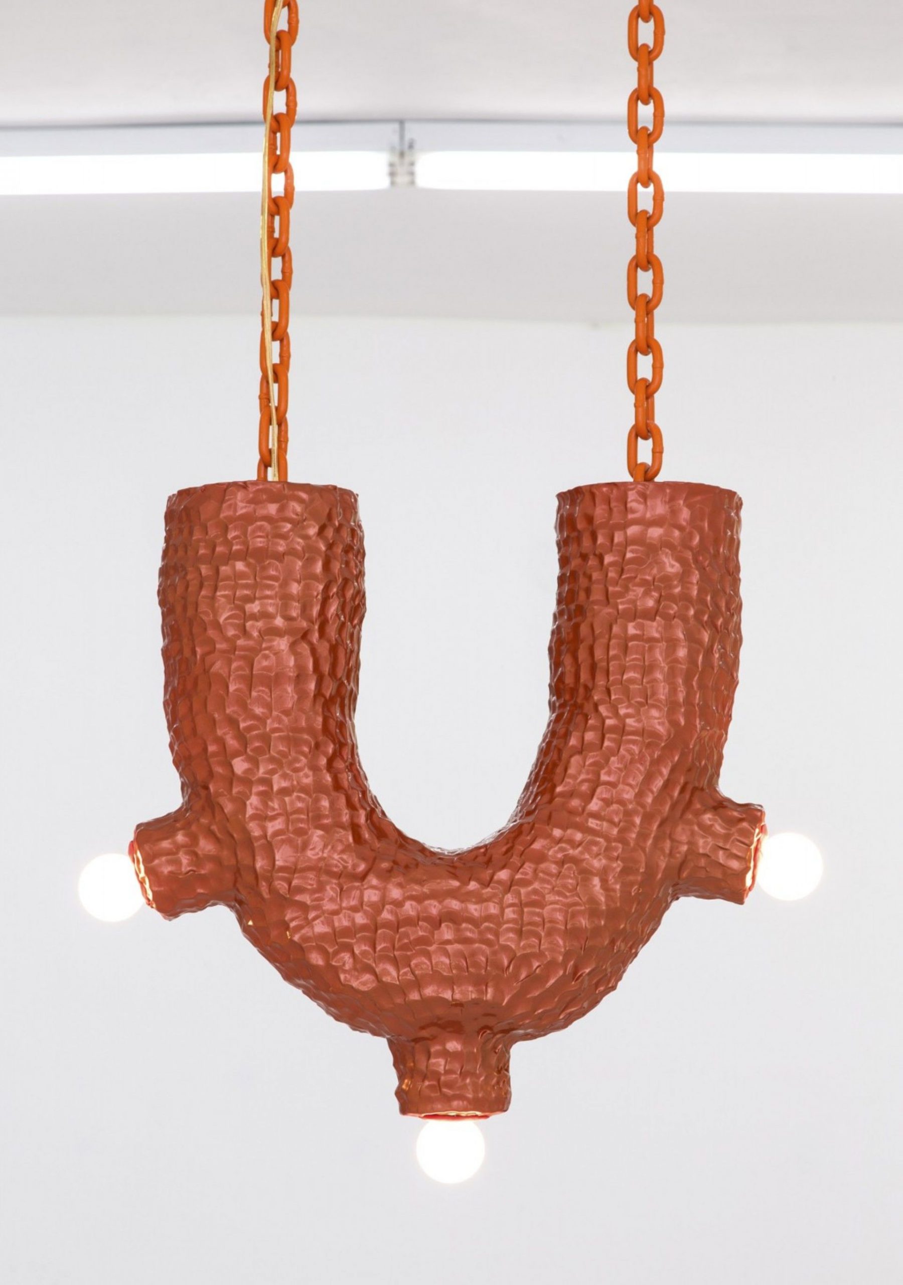 U Lamp by Katie Stout for exhibition Docile/Domicile/Dandy at Gallery Diet, Miami 2015
