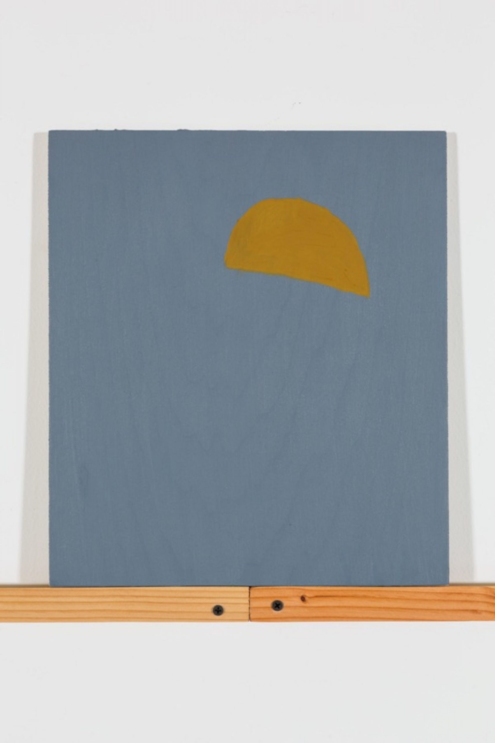 Painting by Seth Cameron titled Sun (1), exhibited at Nina Johnson.