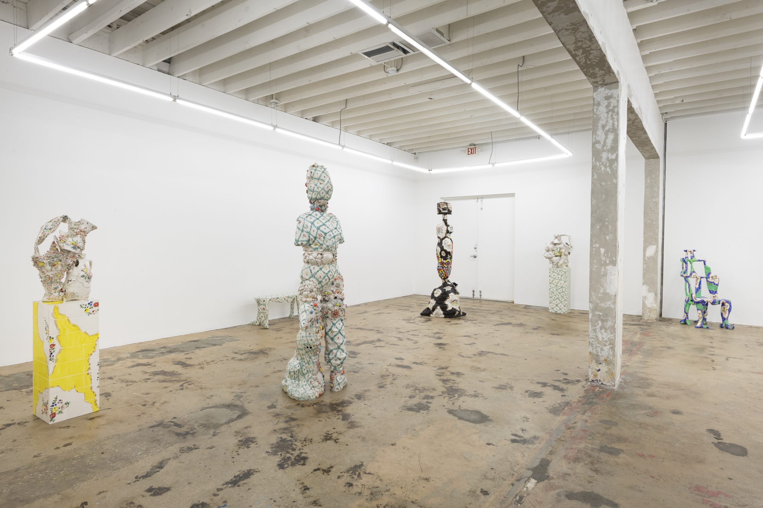 Francesca DiMattio, Sevres, Nina Johnson, Miami, Porcelain, Sculptures, Installation