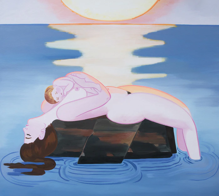 Madeline Donahue, Nina Johnson, Miami, Painting