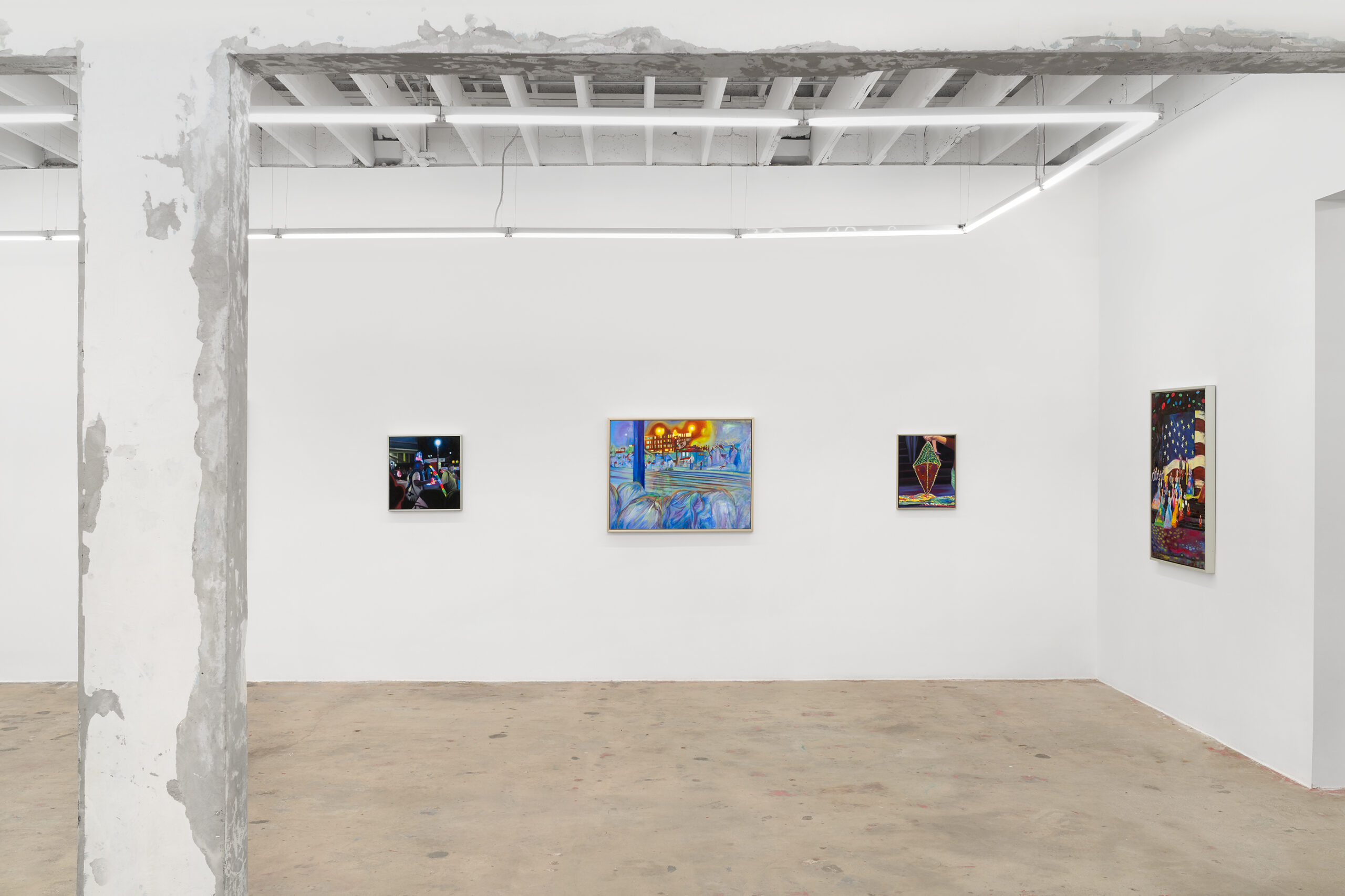 Nina Johnson, Marika Thunder, Painting, Exhibition, Yeshiva, Texas