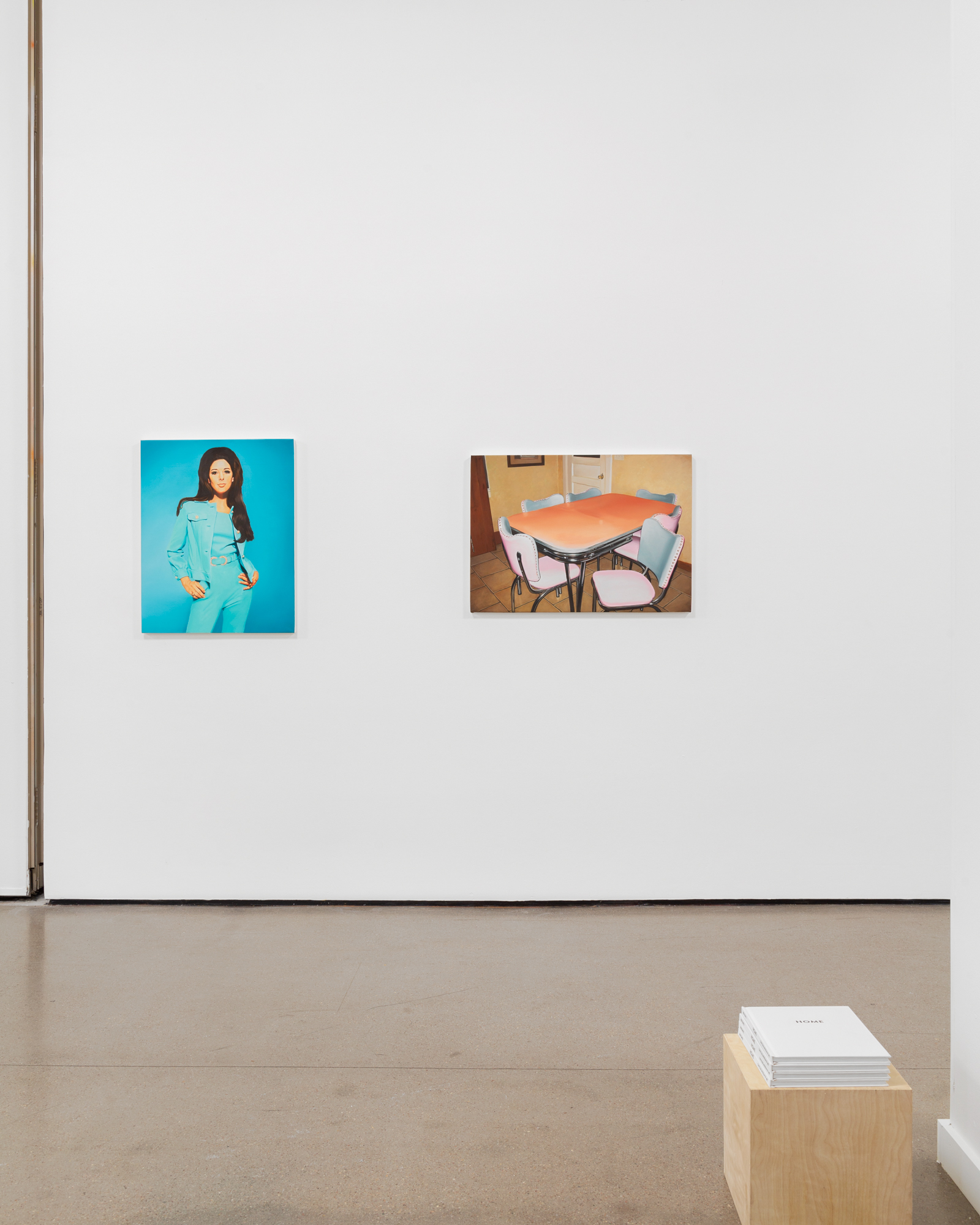 Rob Davis, Booth, Installation View, Nina Johnson, Independent NY, Painting, Americana